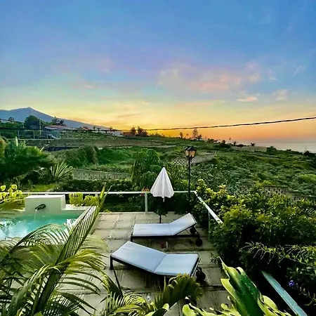Сasa de vacaciones Exclusiva Casa Canaria Con Magníficas Vistas Al Mar