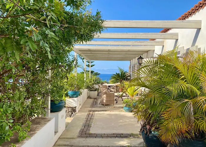 Casa Badana, Exclusiva Casa Privada Con Piscina Y Vistas Al Mar La Orotava