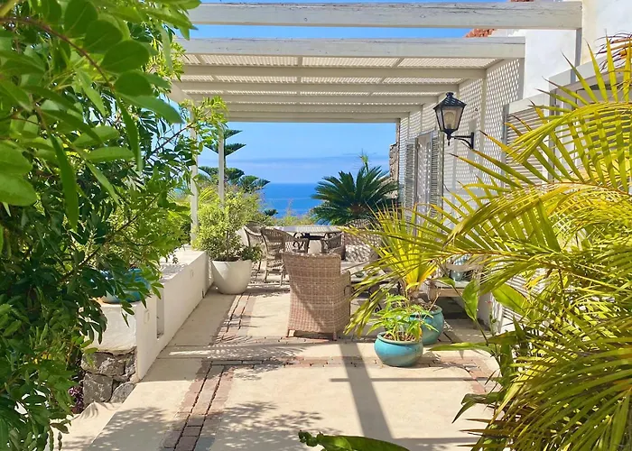 Casa Badana, Exclusiva Casa Privada Con Piscina Y Vistas Al Mar La Orotava